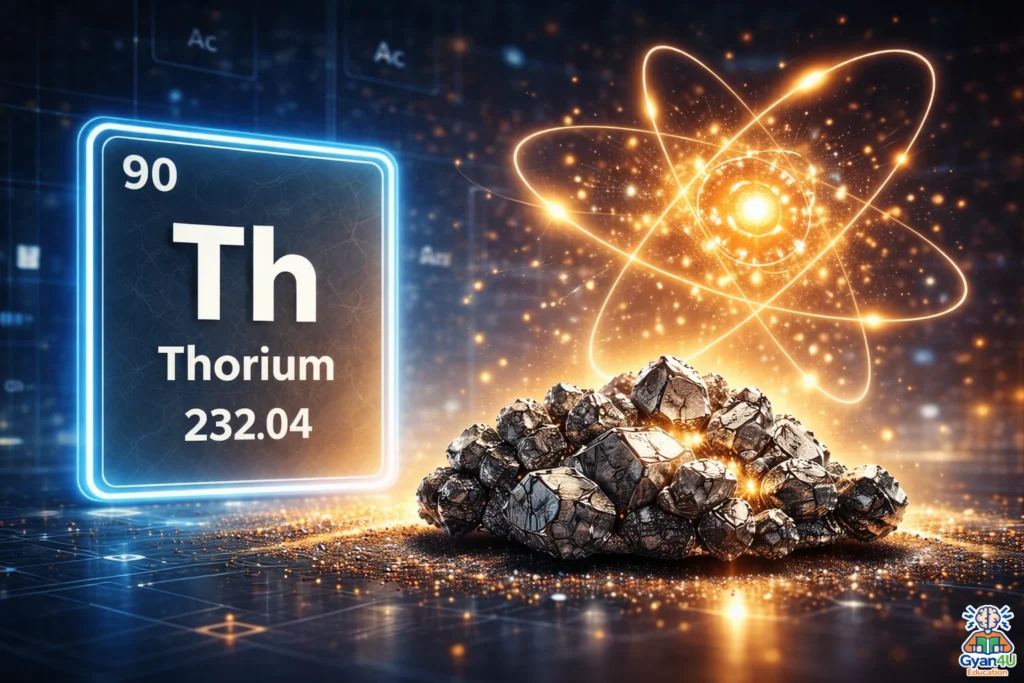 Thorium crystals in dark lab gyan4u