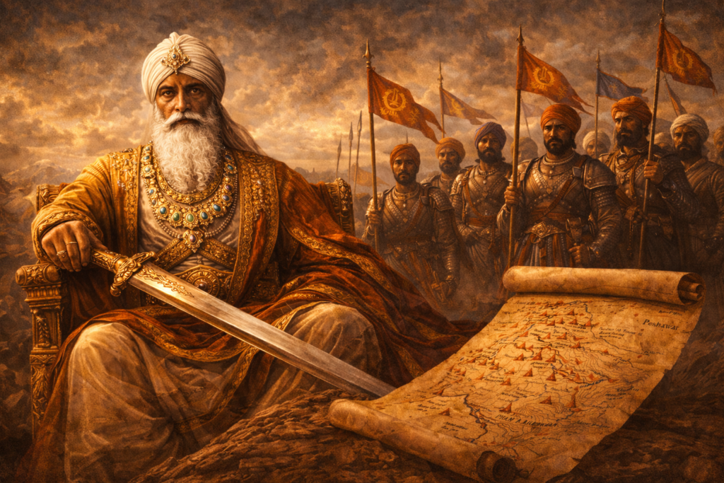 Maharaja Ranjit Singh and his empire